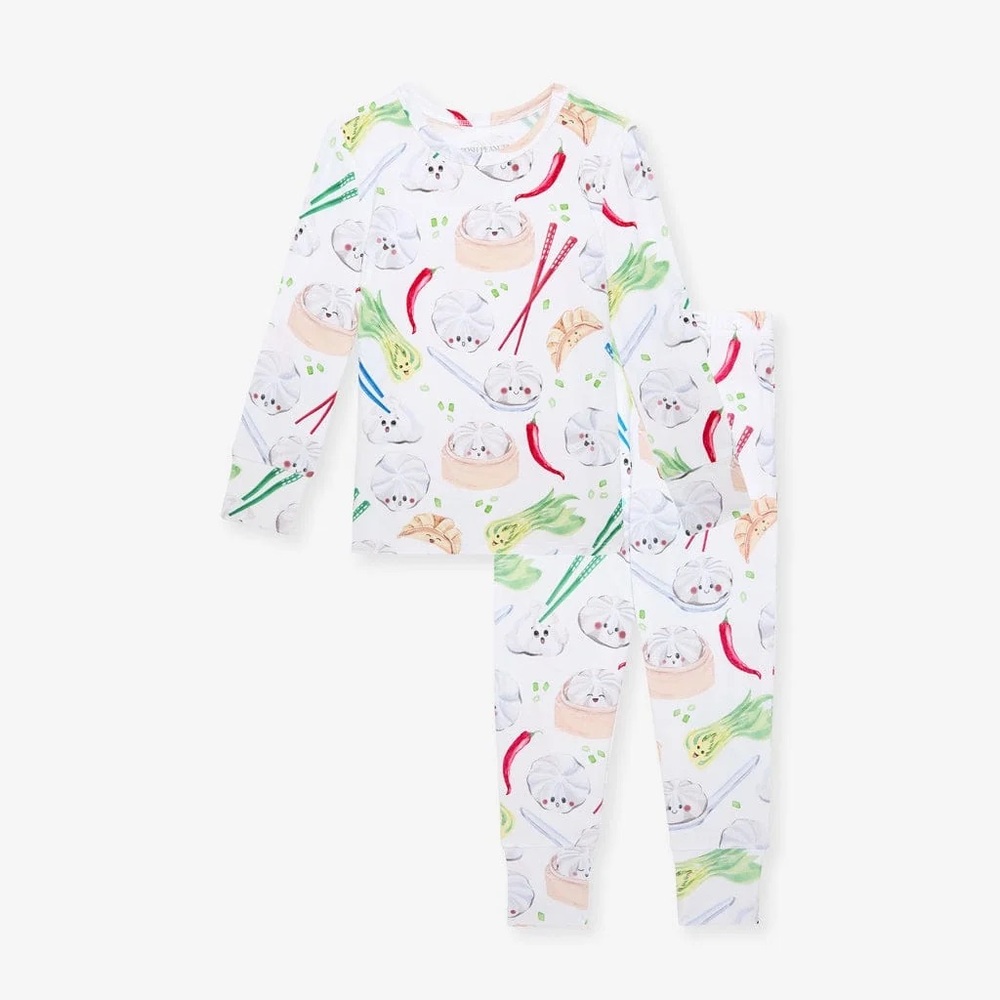 Posh Peanut Dumpling Print Pajama Set